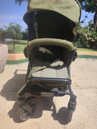 Carro de bebé verde Kronan