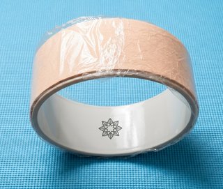 Rueda Yoga Crane Fitness Rosa 30x12cm