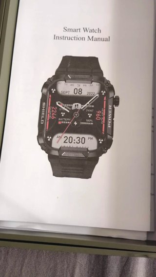 Reloj Inteligente SHIELD Negro Nuevo