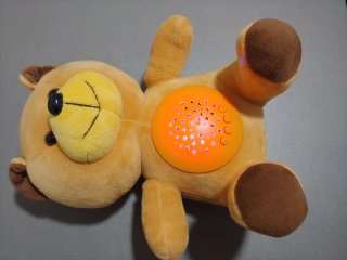 Peluche Oso Proyector Estrellas
