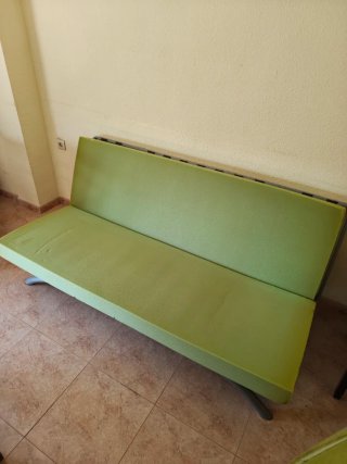 Sillón Cama Verde