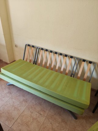 Sillón Cama Verde