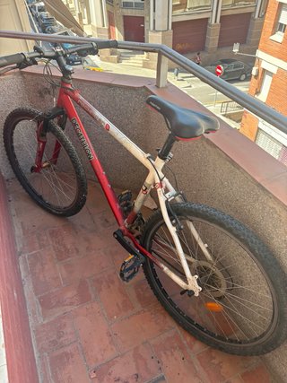 Bicicleta de Montaña Roja