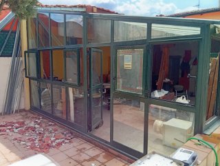 Cerramiento Porche Terraza Bar Aluminio
