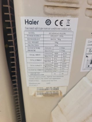 Placa Electrónica Aire Acondicionado Haier