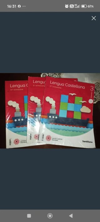 Libros de lengua de 3 de primaria
