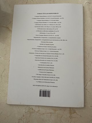 Lenguaje Musical Melódico V - Grado Medio