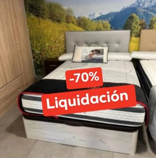 Canapé y Colchón -70% Liquidación