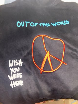 Sudadera Negra Travis Scott Astroworld