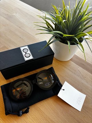 Gafas de sol Zara ovaladas. Nuevas con etiqueta