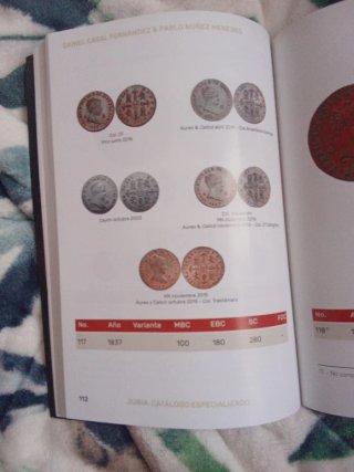 Libro JUBIA Catálogo Especializado Monedas