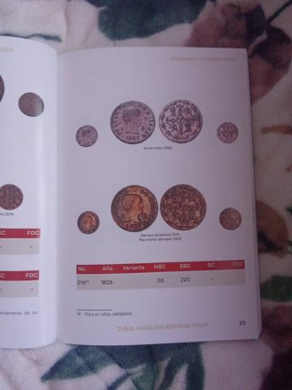 Libro JUBIA Catálogo Especializado Monedas
