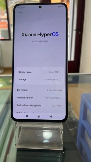 Xiaomi 12T 5G 256GB Negro 8GB RAM