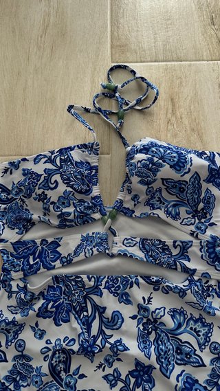 Bañador con falda pareo a juego – Talla L