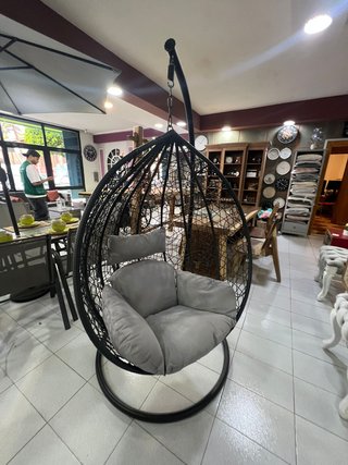 Silla Colgante Negra para Adultos