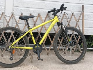 Bicicleta Rockrider Amarilla
