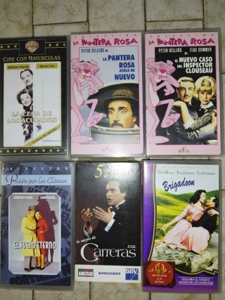 Lote 53 Películas VHS Originales