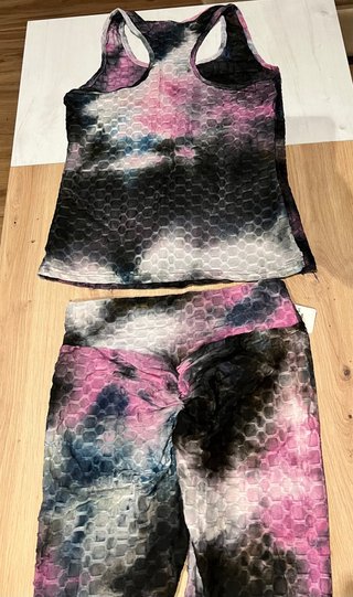 Conjunto deportivo tie-dye