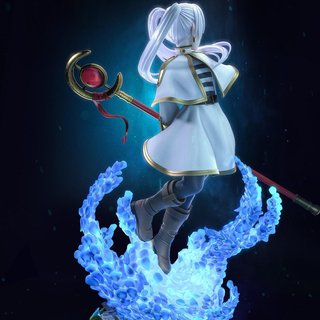 Figura Frieren 20cm Resina Alta Calidad