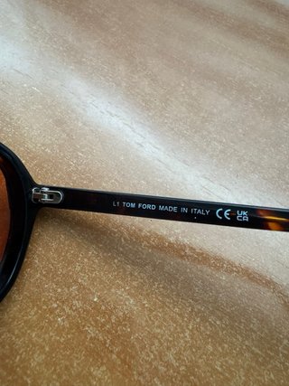 Gafas Tom Ford Negras/Marrones