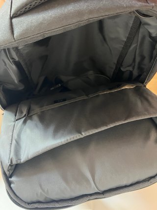Mochila portátil negra