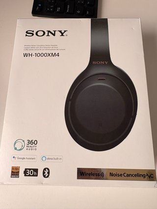 Auriculares Sony WH1000XM4 negros