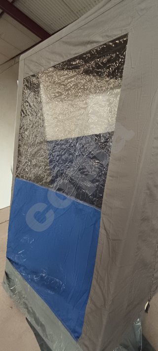 Tienda Cocina Camping Gris/Azul