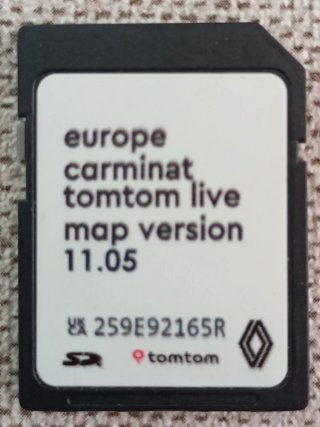 SD Carminat TomTom Live Map v11.05