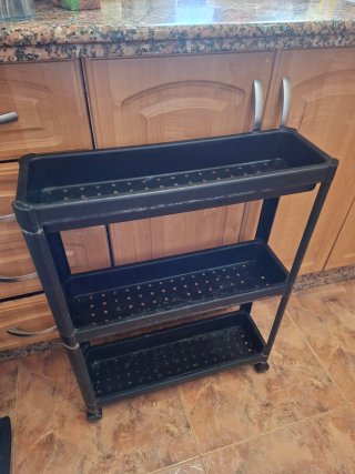 Carrito Auxiliar Ikea Negro