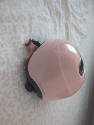 Casco rosa Btwin niña/niño