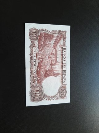 BILLETE DE 100 PESETAS DE 1970
