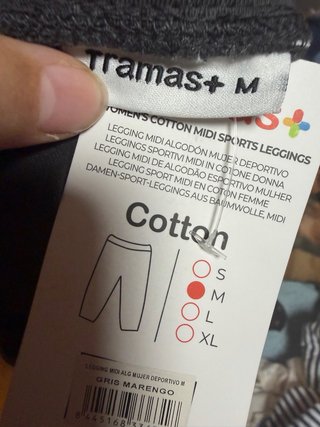 Leggings midi grises Tallas M