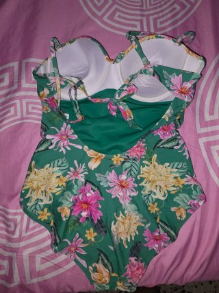 Bañador bikini verde mujer