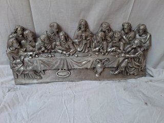 Escultura Última Cena Vintage