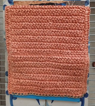 Bolso Clutch Rafia