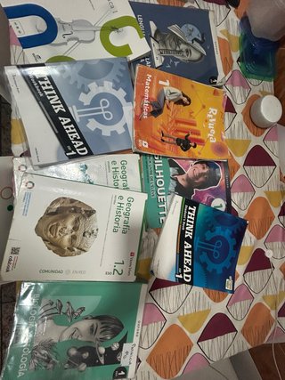 Lote libros de 1 ESO