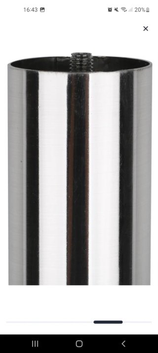 4 Patas Mesa/Encimera Acero Inox