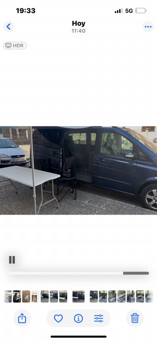 Mercedes-Benz Viano fun larga con toldo y calefacc