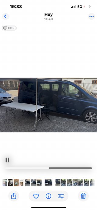 Mercedes-Benz Viano fun larga con toldo y calefacc