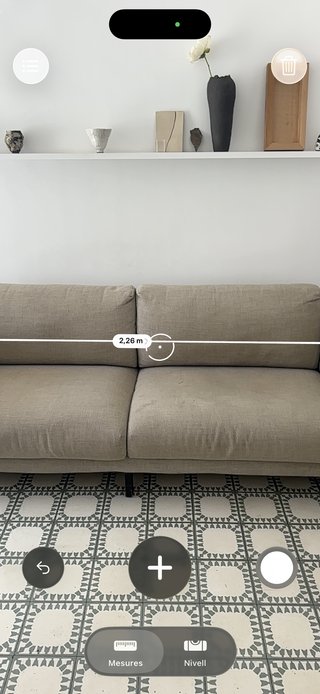 Sofá 3 plazas beige tela
