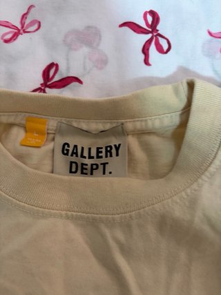 Camiseta Gallery Dept. manga larga