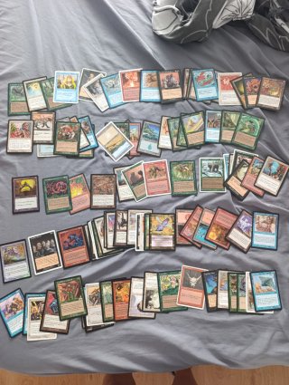 Lote 100 Cartas Magic  Antiguas, brillantes...