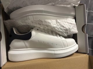 Alexander McQueen Sneakers Bianche e Nere