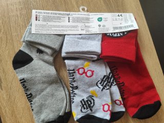 Pack 3 calcetines Harry Potter 39-42