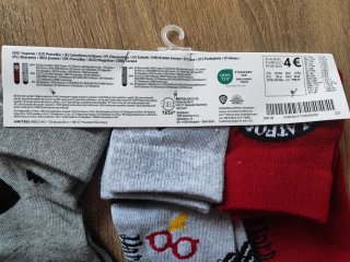 Pack 3 calcetines Harry Potter 39-42