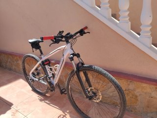 Bicicleta Orbea Blanca