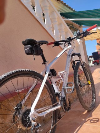 Bicicleta Orbea Blanca