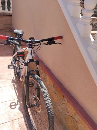 Bicicleta Orbea Blanca