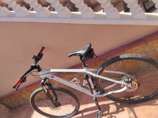 Bicicleta Orbea Blanca