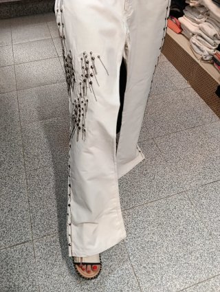 Pantalones Versace Jeans Couture Blancos